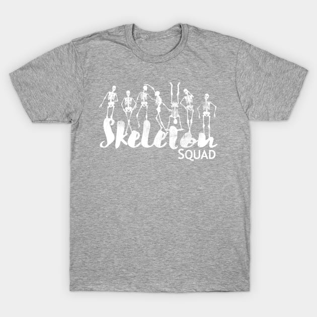 Skeleton Squad Radiology Department T-Shirt by ScottsRed